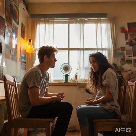 室友不吹空调因风硬头疼