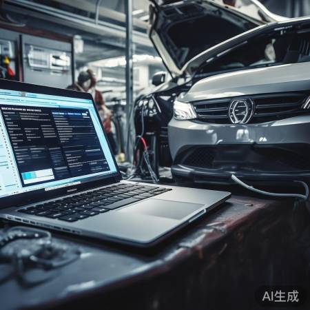 车辆软件升级:连接电脑,诊断,