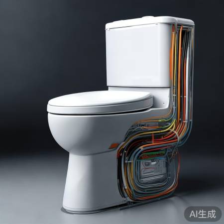 智能马桶电线布局复杂,隐藏安装