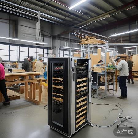 红酒柜制作，安全第一！