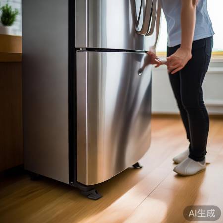 冰箱调平,确保稳固