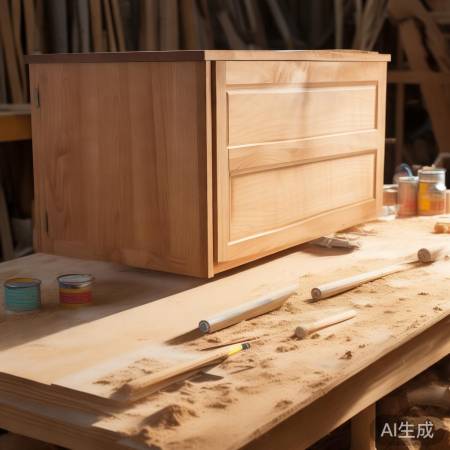 打磨涂装,柜子焕新颜