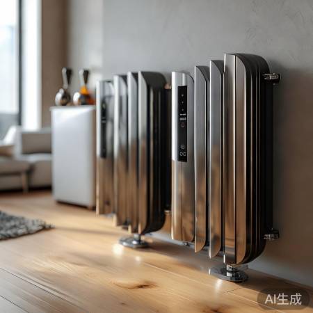 “新型暖气片环保时尚,壁挂炉智