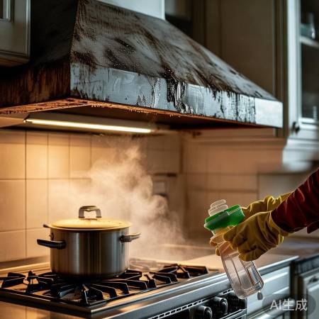 厨房油烟机清洗大作战,焕新厨房