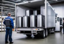 燃气壁挂炉库房发货：高效物流服务保障客户需求