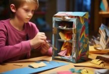 折纸保险柜制作教程：简单易学，动手就能折出创意保险柜