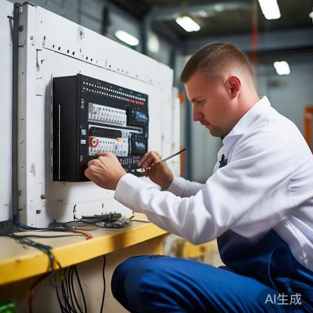 专业电工安装开关面板,安全稳定