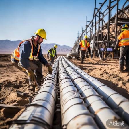 宁夏管道施工关键:保温、水平安