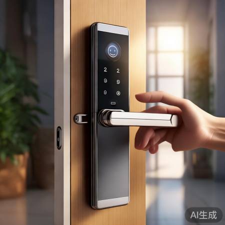 小米智能门锁,便捷安全,一触即