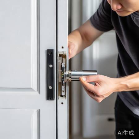 智能锁芯取出教程分享