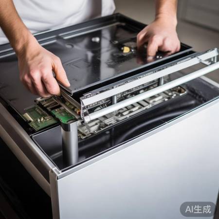 拆面板见电路板