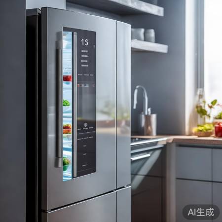 智能冰箱，除霜无忧。