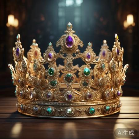 凤冠镶嵌精湛,寓意丰富