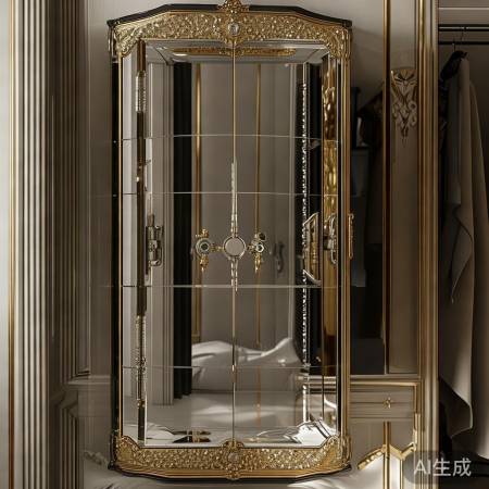 装饰镜面保险柜,美观实用。