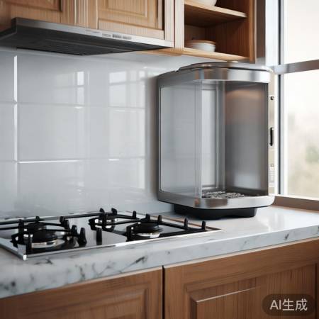 厨房布局:分体灶旁消毒柜,18