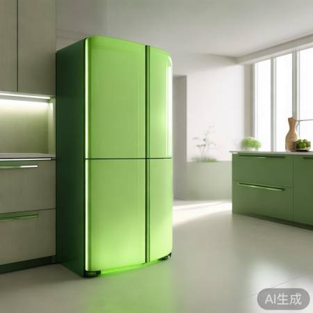 绿色材料,环保健康冰箱。