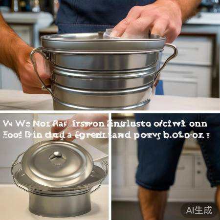 塑料卡撬桶盖，轻松开盖新方法。