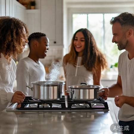 “名气燃气灶,健康环保双灶利家