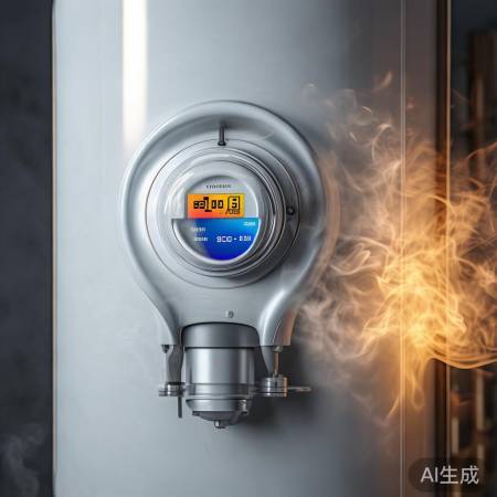 温控器故障，热水器失控。