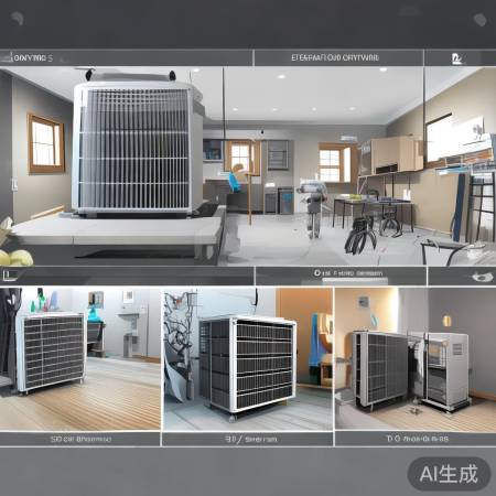 家用中央空调安装动画图详解