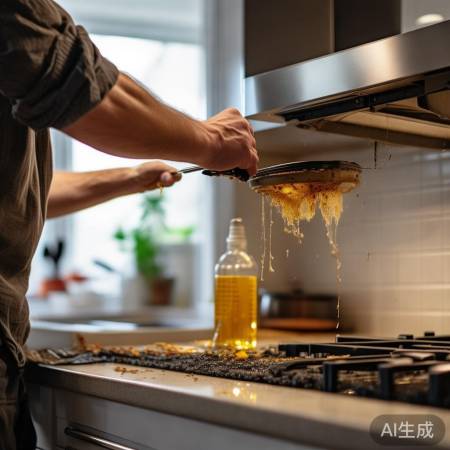 油烟机异味,油网油渍除之。