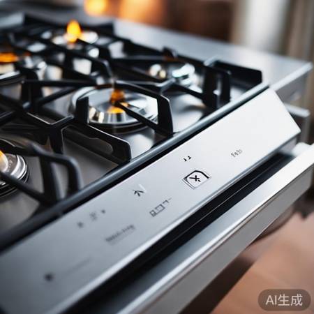 美的燃气灶,上方侧边按键详览。