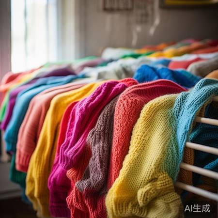 毛衣反晾防变形,去屑两不误。