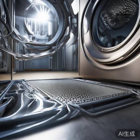 洗衣机清洁,排水管过滤网净