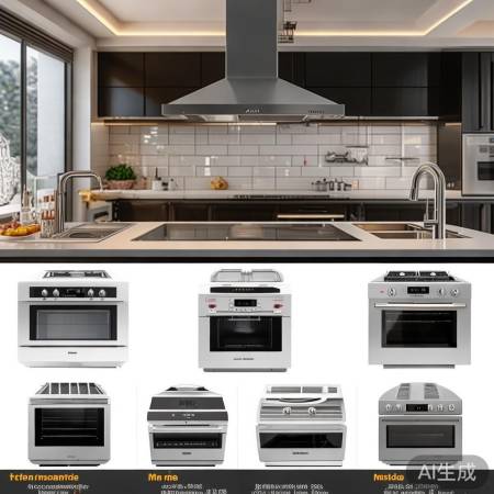 方太、老板、美的抽油烟机,选品