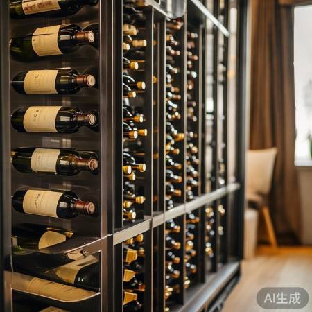 酒柜布设攻略,酒香生活品味。