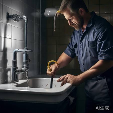 检查水管,疏通冲水恢复