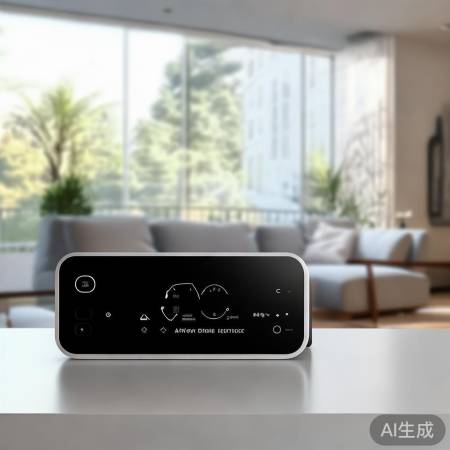 “纽恩泰空气能面板,智慧家居新