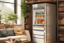 小空间客厅冰箱合理摆放技巧