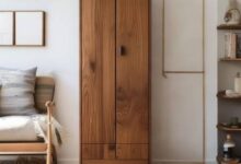 酒柜设计新潮流：不带红酒格的酒柜格子图赏析