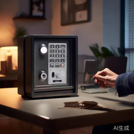 智能保险柜：便捷安全，密码解锁
