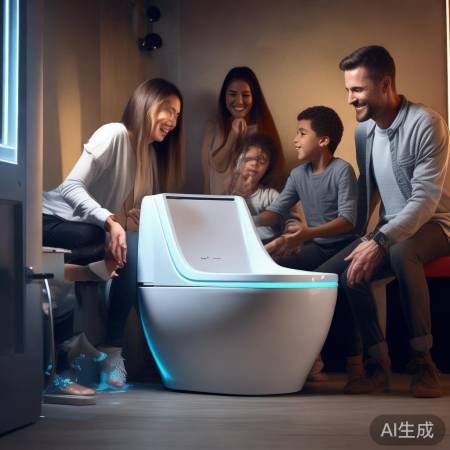 迅手表智能马桶清洁器,口碑好评