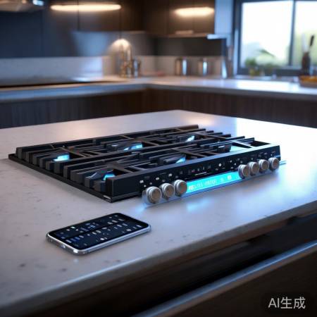 智能燃气灶,安全便捷烹饪助手