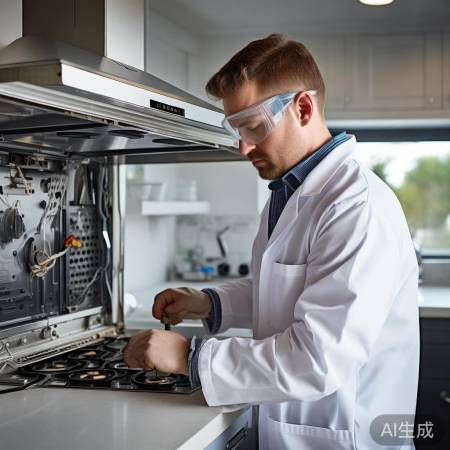 拆下风机盘管，螺丝刀卸螺丝