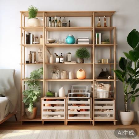 置物架多用途,家居整洁美观。