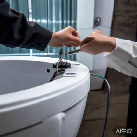 更换新电线,牢固连接。