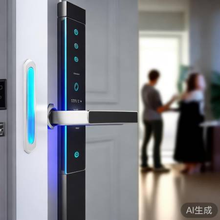 智能远程锁,科技便利开门