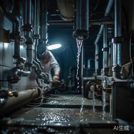 检查接口,确保无漏水