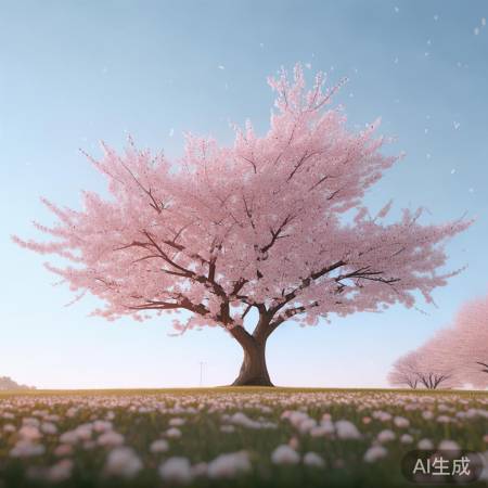 樱花树干变集成灶,自然之美入图