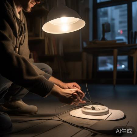 检查电源,换灯泡或开关。