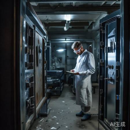 保险柜损坏/更换:账面调整,新