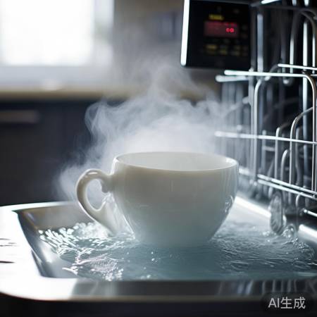 “茶杯不宜夜消毒,易脆损。”