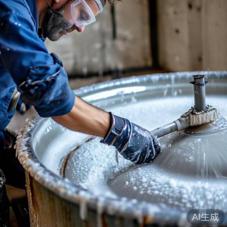 “清洁水箱，谨慎刷洗”