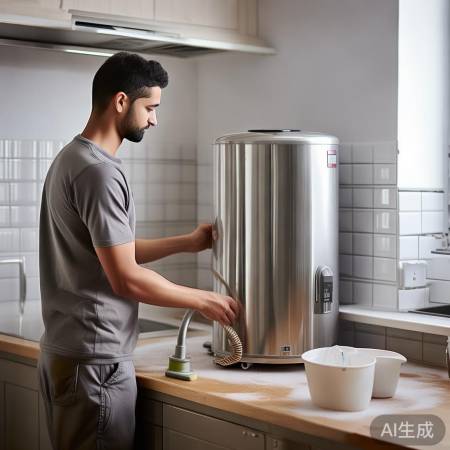 热水器清洗小技巧，轻松除垢。