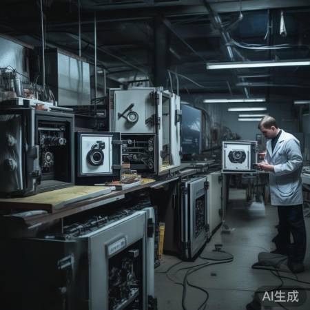 品牌保险柜维修费用几百至千元不