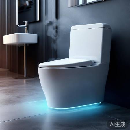 智能马桶自动除臭，卫生间清新如